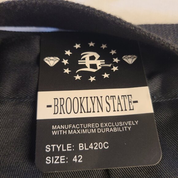 Brooklyn State Cargo Shorts With Belt Men's 42 Black - Picture 5 of 8